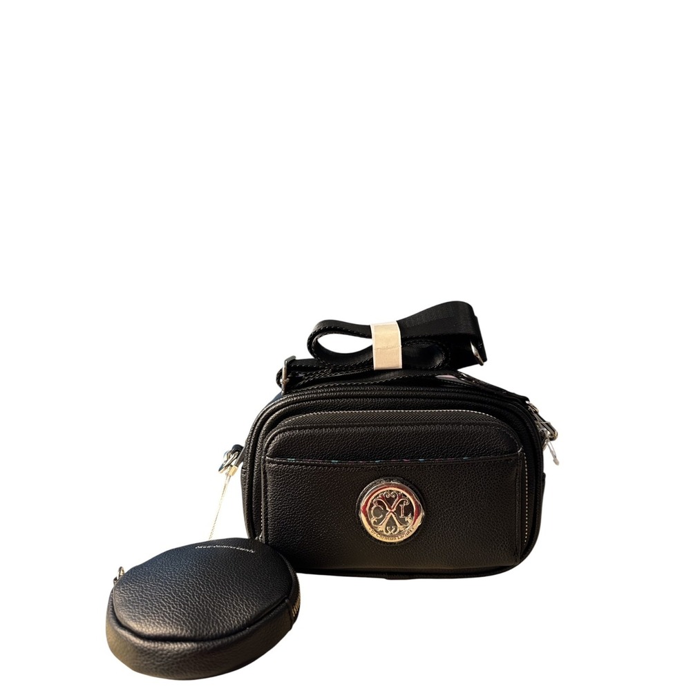 CXL by Christian Lacroix (Black)‎ Eve Pebble Camera with Detachable Mini Zip NWT